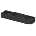 Blade Stop Spacer, 1/2in, 693/GLBLK Gloss Black Powder Coat