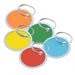1-1/4in Color Paper Tag with Ring, Assorted Colors 25/Pack