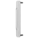 Lock Guard Narrow Style, 1-1/2in W x 9-1/2in H, CTC Stud 8-1/2in, 13 Gauge, 630/US32D Satin Stainless Steel