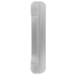 Lock Guard 1-1/2in W x 7in H, CTC Stud 4-1/2in, 13 Gauge, 630/US32D Satin Stainless Steel