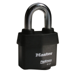 Padlock Weather Tough 2-5/8in Wide, 7/16in Shackle Diameter, W6000 Keyway, 0-Bitted