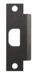 Extended Width Latch Hole ASA Strike, 4-7/8in x 1-1/14in, 630 630/US32D Stainless Steel