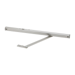 Surface Overhead Friction Hold-Open, Size 2, UL Fire Rated, 630/US32D Satin Stainless Steel