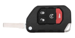 Jeep Flip Key, 4 Button L, U, P, R
