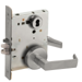KIT - 06B Entry/Office Mortise Lock with Deadbolt, Small Format IC (SFIC), Less Core, 626/US26D Satin Chrome
