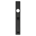 Narrow Stile Night Latch Wing Pull Trim for Advantex for 62/63 Series, 693/SPBLK Black Painted