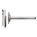 Advantex High Security Surface Vertical Rod (SVR) Exit Only Device, No Trim, Less Dogging, 630/US32D Satin Stainless Steel