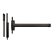 Advantex High Security Surface Vertical Rod (SVR) Exit Only Device, No Trim, Cylinder Dogging, 36in, 695/SP313 Dark Bronze Painted