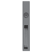 Narrow Key Retracts Pull Value Series, 689/SP28 Lacquer-Sprayed Aluminum