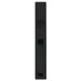 Narrow Key Retracts Pull Value Series, 693/SPBLK Black Painted