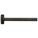 Advantex Wide Stile Concealed Vertical Rod (CVR) for Aluminum Door, Exit Only Device, No Trim, Hex Dogging, 36in, 695/SP313 Dark Bronze Painted