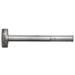 Advantex Wide Stile Concealed Vertical Rod (CVR) for Aluminum Door, TRO (Top Rod Only) - Same as LBR (Less Bottom Rod), Exit Only Device, No Trim, Hex Dogging, 630/US32D Satin Stainless Steel