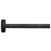 Advantex Wide Stile Concealed Vertical Rod (CVR) for Aluminum Door, TRO (Top Rod Only) - Same as LBR (Less Bottom Rod), Exit Only Device, No Trim, Hex Dogging, 36in, 693/SPBLK Black Powder Coated