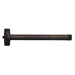 Advantex Fire Rated Wide Stile Rim Exit Only Device, No Trim, Less Dogging, 36in, 695/SP313 Dark Bronze Painted
