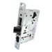 Storeroom Mortise Lock Body Only, 2-3/4in Backset, Latch Only, Less Cylinder/Less Trim, Grade 1, 626/US26D Satin Chrome