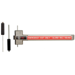 Hurricane Exit Alarm 3 Point Dead Bolt Panic Device, Top Bolt, Dead Bolt and Bottom Bolt, Fits 36in to 48in Doors, Photo Luminescent Push Bar Sign, 100DB