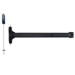 Wide Stile Fire/Wind Rated Surface Vertical Rod (SVR), TRO (Top Rod Only) - Same as LBR (Less Bottom Rod), Exit Device, Value Series No Trim, Less Dogging, 36in, 628/US28 Satin Aluminum