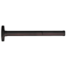 Advantex Fire Rated Narrow Stile Concealed Vertical Rod (CVR) for Hollow Metal Door, TRO (Top Rod Only) - Same as LBR (Less Bottom Rod), Exit Only Device, No Trim, Less Dogging, 36in, 695/SP313 Dark Bronze Painted