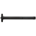 Advantex Narrow Fire Rated Stile Rim Device, No Trim, Less Dogging, 36in, 693/SPBLK Black Powder Coated