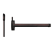 Advantex Fire Rated Wide Stile Surface Vertical Rod (SVR), TRO (Top Rod Only) - Same as LBR (Less Bottom Rod), Exit Only Device, No Trim, Less Dogging, 36in, 695/SP313 Dark Bronze Painted