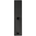 Dummy Lever Trim, S Lever on Wide Escutcheon, for 10/20/21/27 Series (Wide Strike Rim and SVR Exit Devices), RHR Right Hand Reverse, Field Reversible, 9-1/16in x 2-3/4in, 693/SPBLK Black Painted