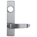Narrow S Lever/Escutcheon Trim for 40/50/51 Series Less Cylinder, Key Locks, Unlocks When Removed, 626/US26D Satin Chrome