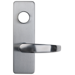 S Lever/Escutcheon Trim for 10/20/21/27 Series Less Cylinder, Key Locks, Unlocks When Removed, 626/US26D Satin Chrome