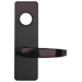 S Lever/Escutcheon Trim for 10/20/21/27 Series Less Cylinder, Key Locks, Unlocks When Removed, 695/SP313 Dark Bronze Painted