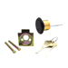 Rim Cylinder, C Keyway, 643E/US11 Aged Bronze