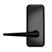 Saffire LX-I Interconnected Standalone, Bluetooth Enabled, 5.5" Center Line, 2 3/4" Backset, Left Hand, Troy Lever Black Finish