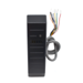 Mullion Mount, MiniProx Proximity Reader, Revision E, 125khz, Pigtail, Wiegand, 5-16 VDC, IP55, UL, FCC, Classic Black