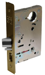 KIT - Office Mortise Lock, LNL - LN Rose x L Lever, LFIC Large Format IC Prep, Less Core, ADA Extra Large Thumbturn, Grade 1, 613E/US10BE Dark Satin Bronze