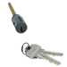 SC1 SmartKey Plug for Single Cylinder Deadbolt, 619/US15 Satin Nickel