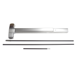 CVR Concealed Vertical Rod Exit Device, Exit Only, 36in x 96in, Hex Dogging, Grade 1, 626/US26D Satin Chrome