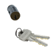 SC1 SmartKey Cylinder for Knob/Lever with Half Round Chassis, 716/US11P Venetian Bronze