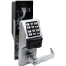 Networx Prox Reader & Keypad Cylindrical Lock, Schlage C Keyway, 5000 Users, 35,000 Audit Trail, Supports 802.11 or Ethernet, No Hardwiring, With DPS, 626/US26D Satin Chrome