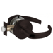 KIT - Grade 1 Electric Lock/Unlock (EL/EU) Storeroom, Cylindrical Lock, Sparta Lever, 12/24VDC, SFIC (Small Format IC), Less Core, 2-3/4in Backset, UL, ANSI Strike, 643E/US11P Aged Bronze