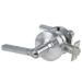 KIT - Grade 1 Electric Lock/Unlock (EL/EU) Storeroom, Cylindrical Lock, Latitude Lever, 12/24VDC, Key in Lever, Less Cylinder, 2-3/4in Backset, UL, ANSI Strike, 626/US26D Satin Chrome