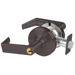 KIT - Grade 1 Electric Lock/Unlock (EL/EU) Storeroom, Cylindrical Lock, Rhodes Lever, 12/24VDC, Key in Lever, Less Cylinder, 2-3/4in Backset, UL, ANSI Strike, 643E/US11P Aged Bronze