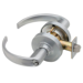 KIT - Grade 1 Electric Lock/Unlock (EL/EU) Storeroom, Cylindrical Lock, Sparta Lever, 12/24VDC, Key in Lever, Less Cylinder, 2-3/4in Backset, UL, ANSI Strike, 626/US26D Satin Chrome