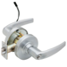 KIT - Grade 1 Electric Lock/Unlock (EL/EU) Storeroom Vandlgard, Cylindrical Lock, Athens Lever, FSIC (Schlage Full Sized IC), S123 Keyway (1-Bitted Brushed Chrome Core 626), RX (Request to Exit) Switch, 2-3/4in Backset, UL, ANSI Strike, 626/US26D Satin Chrome