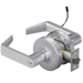 KIT - Grade 1 Electric Lock/Unlock (EL/EU) Storeroom Vandlgard, Cylindrical Lock, Rhodes Lever, FSIC (Schlage Full Sized IC), C Keyway (1-Bitted Brushed Chrome Core 626), RX (Request to Exit) Switch, 2-3/4in Backset, UL, ANSI Strike, 626/US26D Satin Chrome
