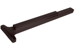 Narrow Stile CVR Concealed Vertical Rod Exit Device, Exit Only, 36in x 96in, Hex Dogging, Concealed Vertical Rod, Narrow Stile, Exit Only, Panic Device, 4188 & 2130 Strike, Hex Dogging, Grade 1, 710/313 Dark Bronze