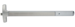KIT - Motorized Electric Latch Retraction Kit with Allegion Connect, 24VDC @ 1A, 36in for 24 Series, 626/US26D Satin Chrome