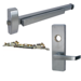 KIT - Rim Exit Device, Electric Latch Retraction, Key Locks/Unlocks Vandal Resistant Lever x Escutcheon Plate Trim, Right Hand Reverse, Less Rim Cylinder for Trim, 36in, Grade 1, 630/US32D Stainless Steel