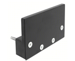 Mounting Bracket for 2672 Door Coordinator, Requires 2 Each, Double Stepped, 693/Black Flat Black Powder Coated