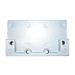 Mounting Bracket for 2672 Door Coordinator, Requires 2 Each, Single Stepped, 628/US28 Satin Aluminum