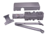 Door Closer Heavy Duty Arm, 689/US28 Aluminum Powder Coat