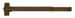 Rim Exit Standard Duty Non-Handed G2, 690/US20 Dark Bronze Powder Coat