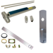 KIT - CD (Cylinder Dogging, Requires 1-1/4in Mortise Cylinder), SVR (Surface Vertical Rod) Smooth Exit Device, 990 Nightlatch Trim (Requires Rim Cylinder), 36in x 84in, Grade 1, 626/US26D Satin Chrome